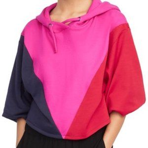 Rachel Rachel Roy Color Block Hoodie Front outer